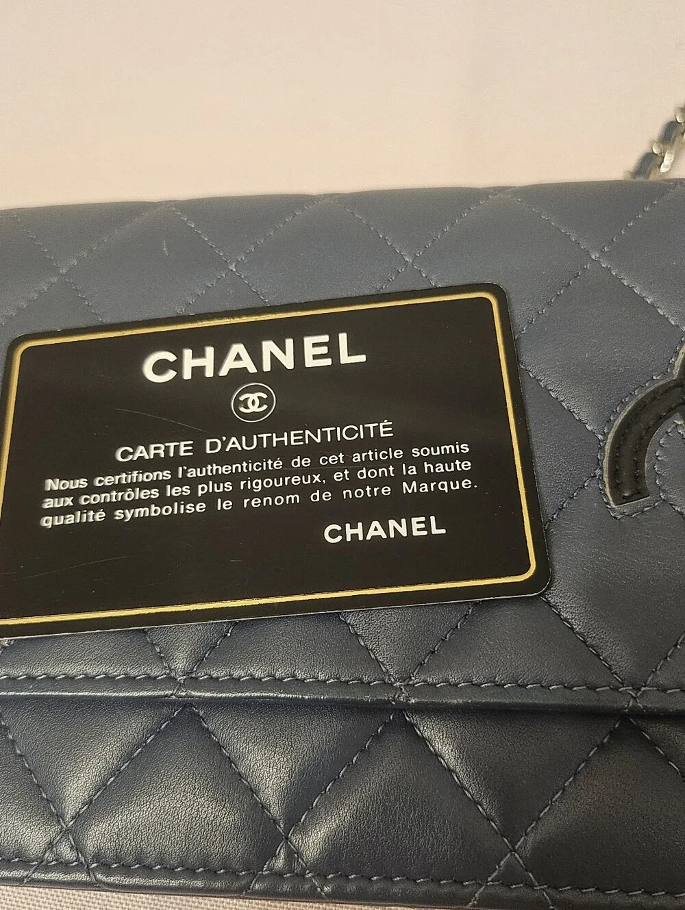Chanel Cambon Ligne Wallet on Chain